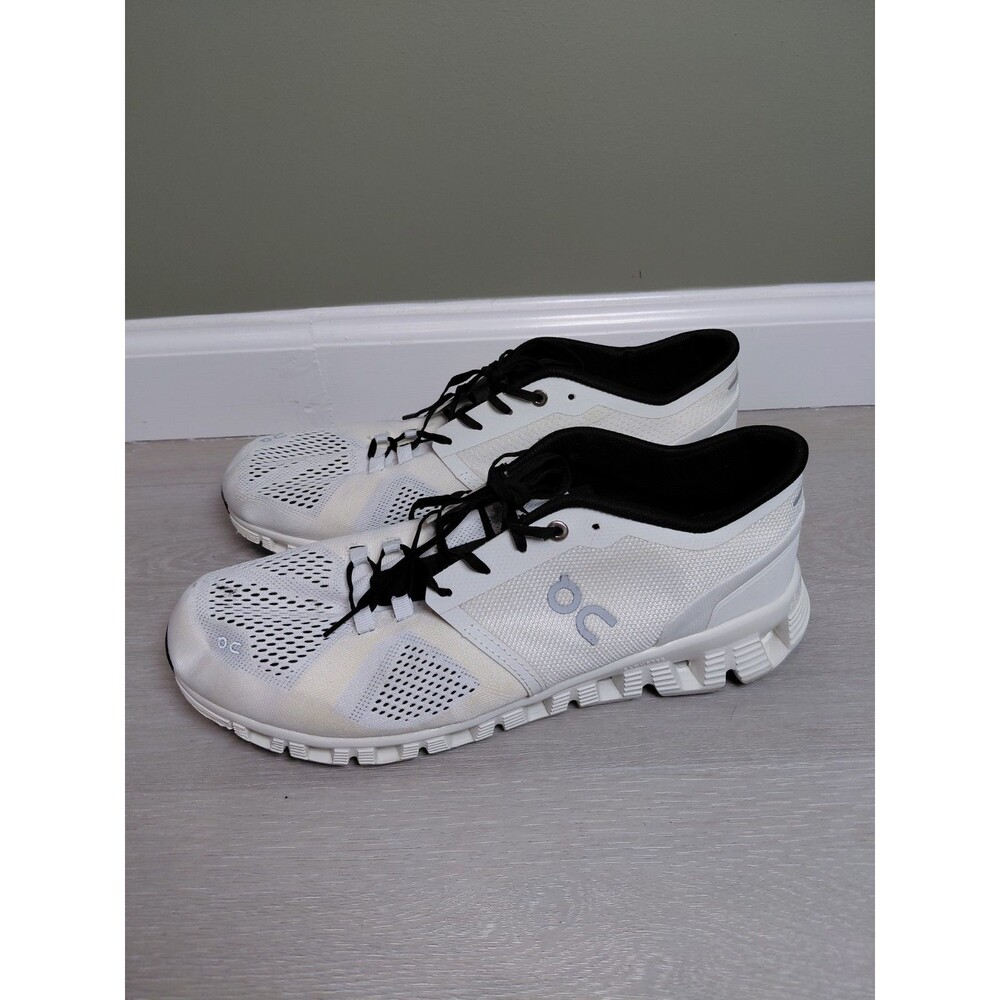 On Cloud X Running Sneakers Shoes White/Black Men Size 11